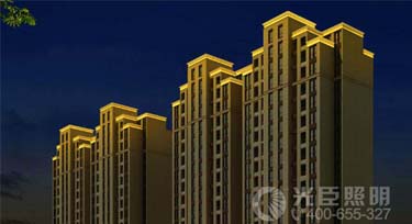 金黃光洗墻燈 讓低調(diào)的商貿(mào)城營(yíng)造奢華效果