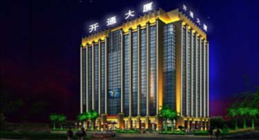 亮化改造工程 光臣照明讓開通大廈煥然一新！