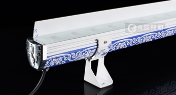 光亞展特輯，光臣照明青花瓷主題新款LED大功率洗墻燈