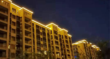 光臣智科LED輪廓燈 樓盤亮化應(yīng)用效果實(shí)景分享