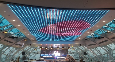 訂制LED全彩點光源在郵輪上綻放光芒